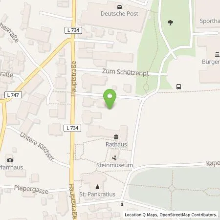 Standortübersicht der Tankstelle Westenergie Metering GmbH in 59609 Anröchte