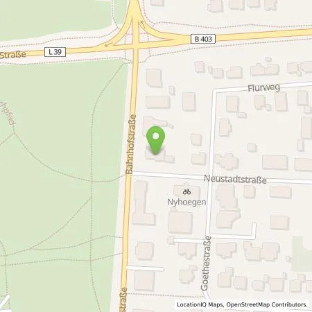 Standortübersicht der Tankstelle Westenergie Metering GmbH in 48455 Bad Bentheim