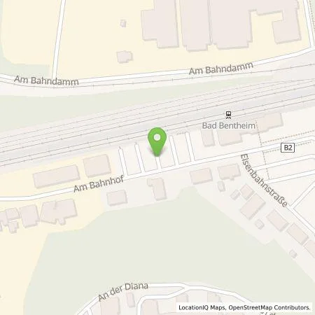 Standortübersicht der Tankstelle Westenergie Metering GmbH in 48455 Bad Bentheim