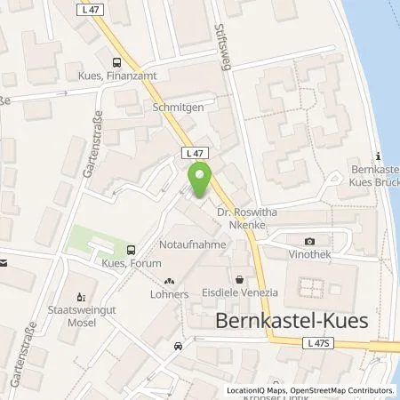 Standortübersicht der Tankstelle Westenergie Metering GmbH in 54470 Bernkastel-Kues