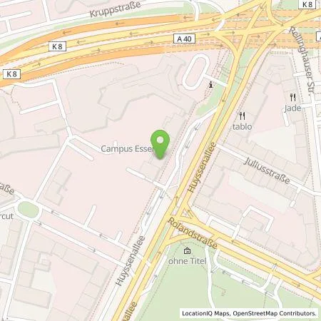 Standortübersicht der Tankstelle Westenergie Metering GmbH in 45128 Essen