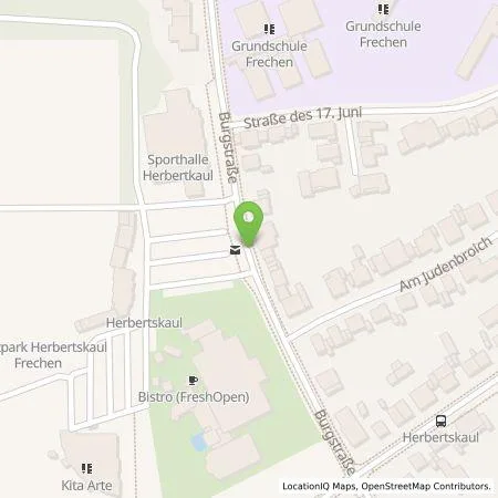 Standortübersicht der Tankstelle Westenergie Metering GmbH in 50226 Frechen