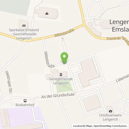 Standortübersicht der Tankstelle Westenergie Metering GmbH in 49838 Lengerich
