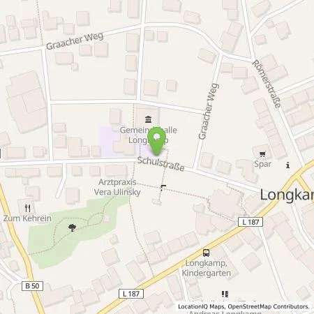 Standortübersicht der Tankstelle Westenergie Metering GmbH in 54472 Longkamp