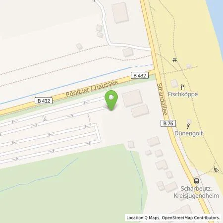 Standortübersicht der Tankstelle Westenergie Metering GmbH in 23683 Scharbeutz