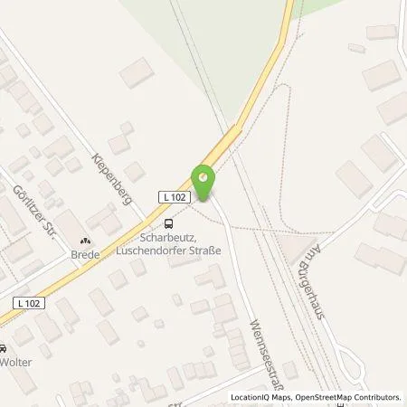 Standortübersicht der Tankstelle Westenergie Metering GmbH in 23683 Scharbeutz