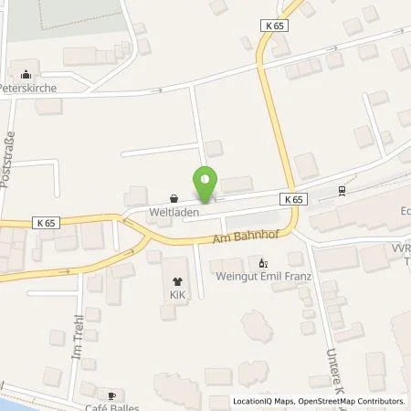 Standortübersicht der Tankstelle Westenergie Metering GmbH in 56841 Traben-Trarbach