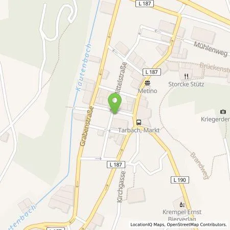 Standortübersicht der Tankstelle Westenergie Metering GmbH in 56841 Traben-Trarbach