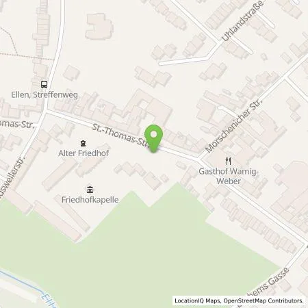 Standortübersicht der Tankstelle Westenergie Metering GmbH in 52382 Niederzier