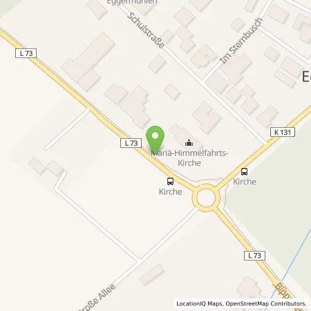 Standortübersicht der Tankstelle Westenergie Metering GmbH in 49577 Eggermühlen