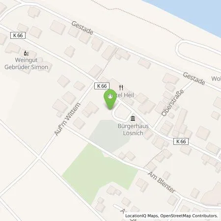 Standortübersicht der Tankstelle Westenergie Metering GmbH in 54492 Lösnich