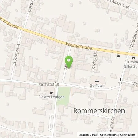 Standortübersicht der Tankstelle Westenergie Metering GmbH in 41569 Rommerskirchen