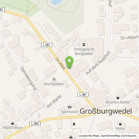 Standortübersicht der Tankstelle enercity AG in 30938 Burgwedel