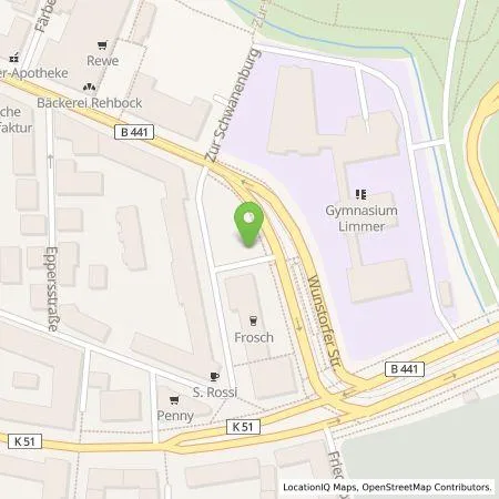 Standortübersicht der Tankstelle enercity AG in 30453 Hannover