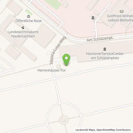 Standortübersicht der Tankstelle enercity AG in 30169 Hannover