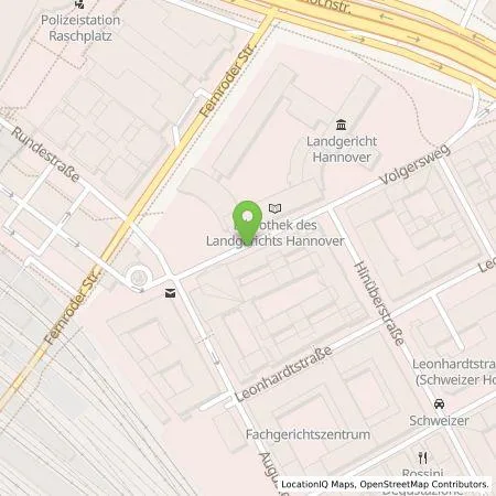 Standortübersicht der Tankstelle enercity AG in 30175 Hannover