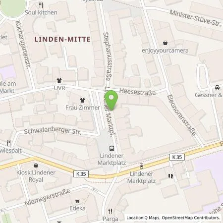 Standortübersicht der Tankstelle enercity AG in 30449 Hannover