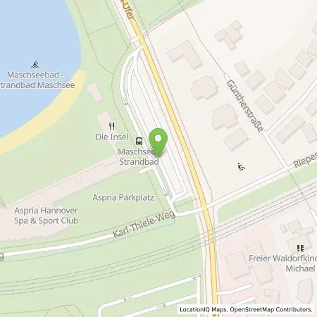 Standortübersicht der Tankstelle enercity AG in 30519 Hannover