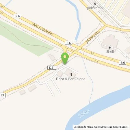 Standortübersicht der Tankstelle enercity AG in 30419 Hannover