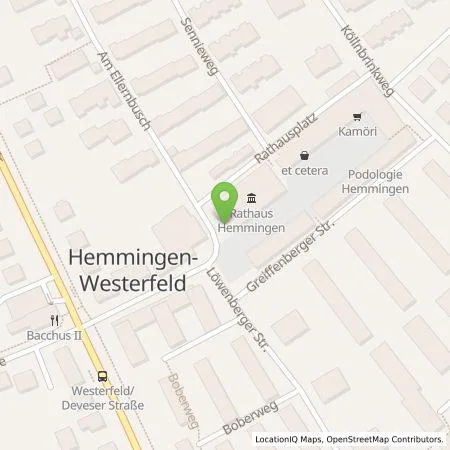 Standortübersicht der Tankstelle enercity AG in 30966 Hemmingen