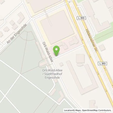 Standortübersicht der Tankstelle enercity AG in 30173 Hannover