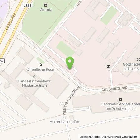 Standortübersicht der Tankstelle enercity AG in 30169 Hannover