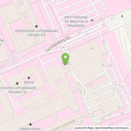 Standortübersicht der Tankstelle enercity AG in 30625 Hannover