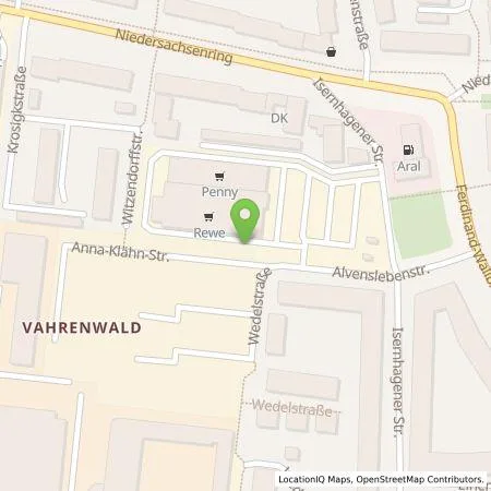 Standortübersicht der Tankstelle enercity AG in 30163 Hannover