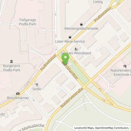 Standortübersicht der Tankstelle enercity AG in 30163 Hannover