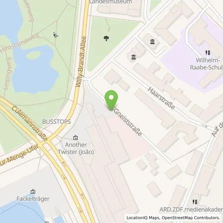 Standortübersicht der Tankstelle enercity AG in 30169 Hannover