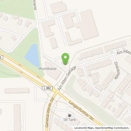 Standortübersicht der Tankstelle enercity AG in 30657 Hannover