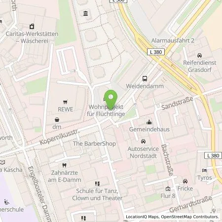 Standortübersicht der Tankstelle enercity AG in 30167 Hannover