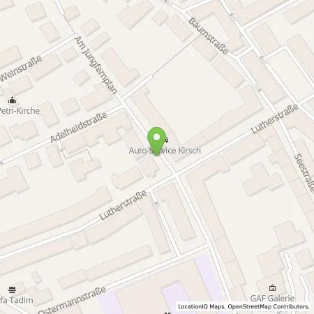 Standortübersicht der Tankstelle enercity AG in 30171 Hannover