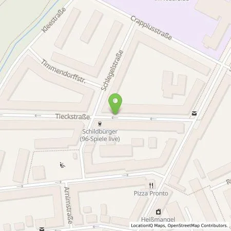 Standortübersicht der Tankstelle enercity AG in 30625 Hannover