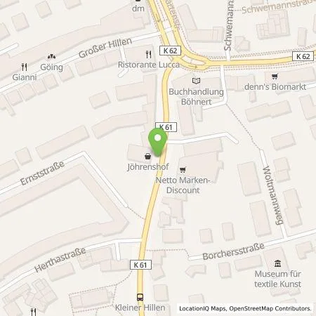 Standortübersicht der Tankstelle enercity AG in 30559 Hannover