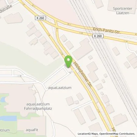 Standortübersicht der Tankstelle enercity AG in 30880 Hannover