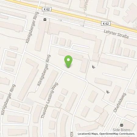 Standortübersicht der Tankstelle enercity AG in 30559 Hannover