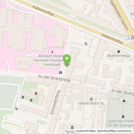 Standortübersicht der Tankstelle enercity AG in 30167 Hannover