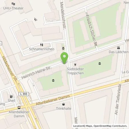 Standortübersicht der Tankstelle enercity AG in 30173 Hannover