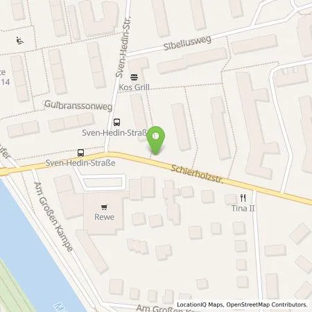 Standortübersicht der Tankstelle enercity AG in 30655 Hannover