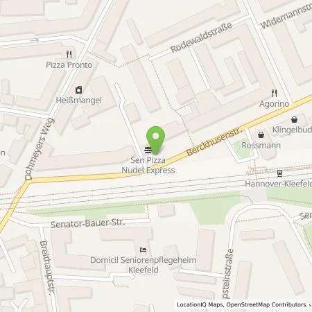 Standortübersicht der Tankstelle enercity AG in 30625 Hannover