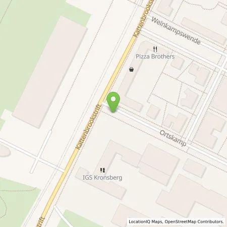 Standortübersicht der Tankstelle enercity AG in 30539 Hannover