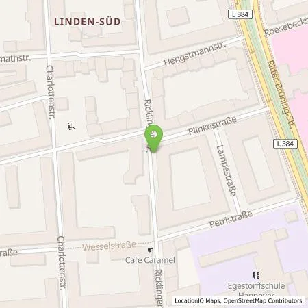 Standortübersicht der Tankstelle enercity AG in 30449 Hannover