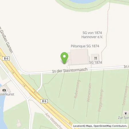 Standortübersicht der Tankstelle enercity AG in 30167 Hannover