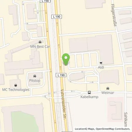 Standortübersicht der Tankstelle enercity AG in 30179 Hannover