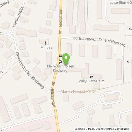 Standortübersicht der Tankstelle enercity AG in 30659 Hannover