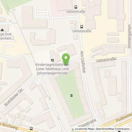 Standortübersicht der Tankstelle enercity AG in 30177 Hannover