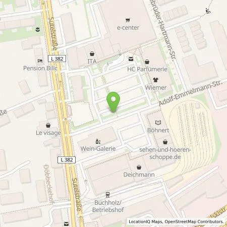 Standortübersicht der Tankstelle enercity AG in 30659 Hannover