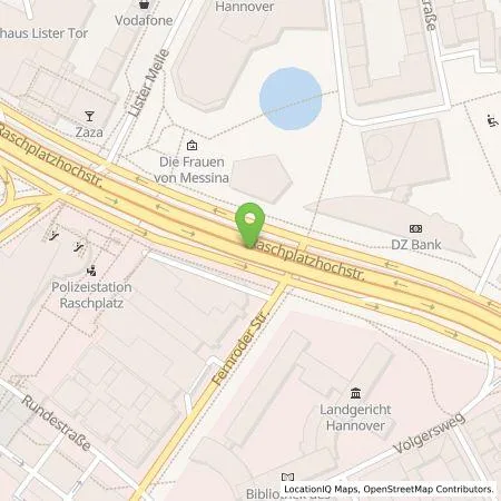 Standortübersicht der Tankstelle enercity AG in 30159 Hannover