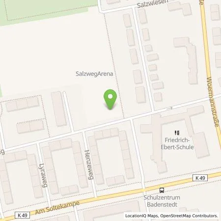 Standortübersicht der Tankstelle enercity AG in 30455 Hannover